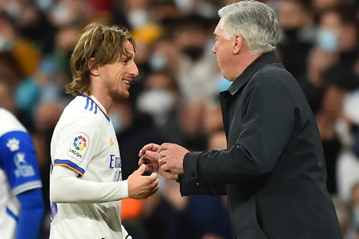 ​Анчелотти прокомментировал возможный уход Модрича зимой из мадридского «Реала»